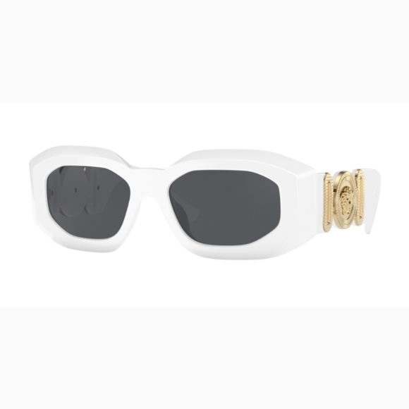 NEW VERSACE UNISEX SUNGLASSES VE4425U 314/87 MOD BE4425U WHITE  MEDUSA VERSACE - Picture 5 of 10